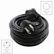 Ac Works STW; Cold Weather Extension Cord, 10 AWG, Indoor/Outdoor, 10/4, 1 Outlets, 14-30R, Black, 14-30P 1430PR-050 - alternate 5